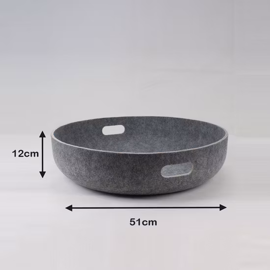 Round Eco Friendly Foldable Sofa Dog Car Seat Bed Car Transportation House Dog Bed