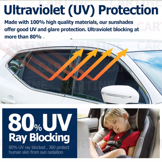 OEM Magnetic Car Sunshade/Auto Sun Shade/Car Curtain