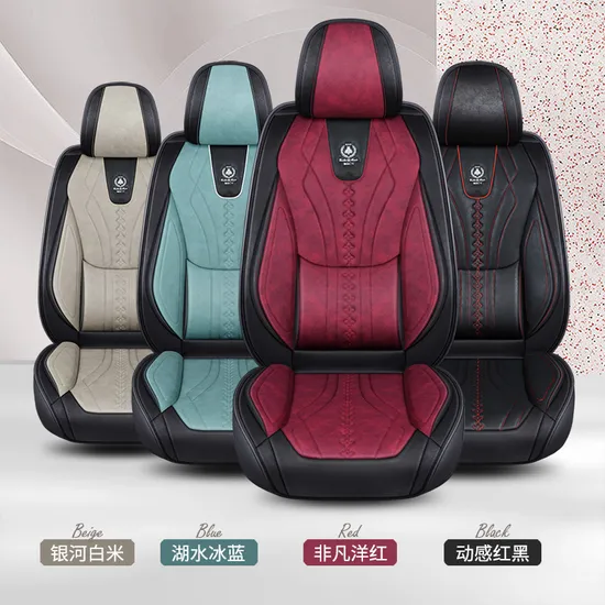 Car Accessories Auto Decoration Cushion Universal PU Leather Auto Car Seat Cover